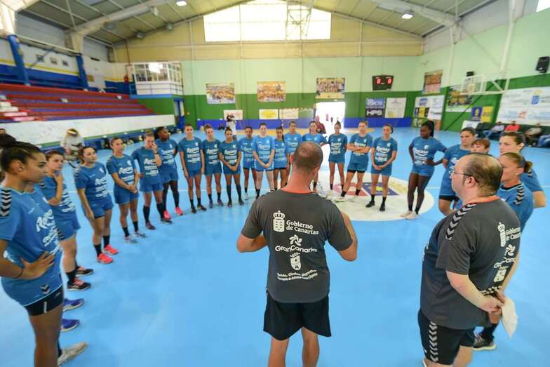 Imagen de archivo de un entrenamiento del Rocasa/TA.
